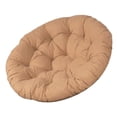 thumbnail image 2 of Cojín para silla de columpio, cojín para silla de jardín, cojín para asiento de hamaca elegante y multiusos Caqui, 2 of 8