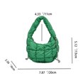 thumbnail image 2 of Women Shoulder Bag Quilted Crossbody Cloud Bag Padded Chain Simple Trend Handbag, 2 of 9