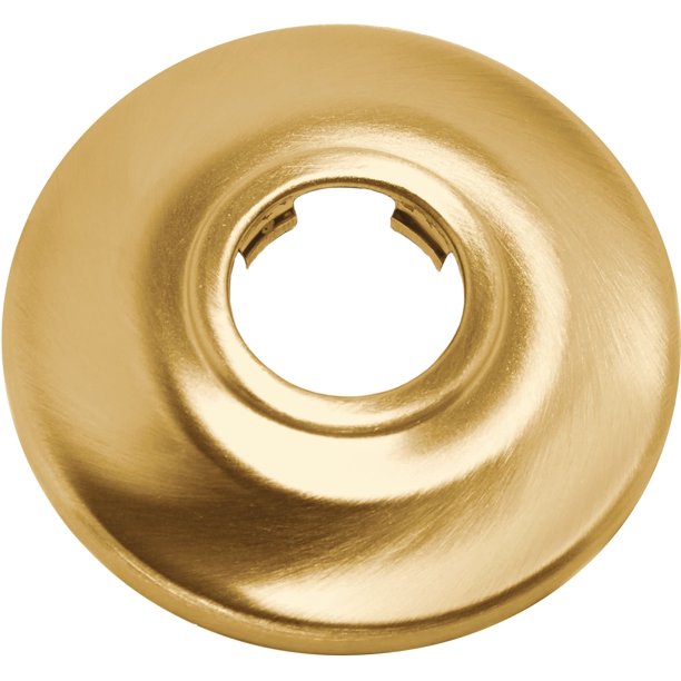 Moen Brushed Gold Shower Arm Flange