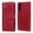 Red, variant on For OPPO Reno3 5G/ Find X2 Lite Fashion Calf Texture Zipper Horizontal Flip Leather Case with & &