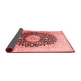 thumbnail image 2 of Ahgly Company Indoor Round Medallion Red Traditional Area Rugs, 8' Round, 2 of 4