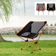 thumbnail image 4 of Chaise Pliante Pêche Camping Randonnée Jardinage Siège Portable avec Pochette de Rangement, 4 of 8