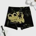 thumbnail image 3 of Bendy And The Ink Machine Mens Boxer Briefs Active Stretch Breathable Underwear, Comfortable Gym Boxer Briefs, 3 of 7