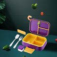 thumbnail image 1 of onlyliua Fin de Temporada Caja de Ensalada de Frutas para Estudiantes Caja de Almuerzo Tipo Sándwich para Niños Caja de Almuerzo Sellada para Adultos, 1 of 6
