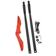 thumbnail image 4 of AMEYXGS Archery Takedown Recurve Bow and Arrow Set Left/Rght Hand Longbow Kit Beginner, 4 of 7