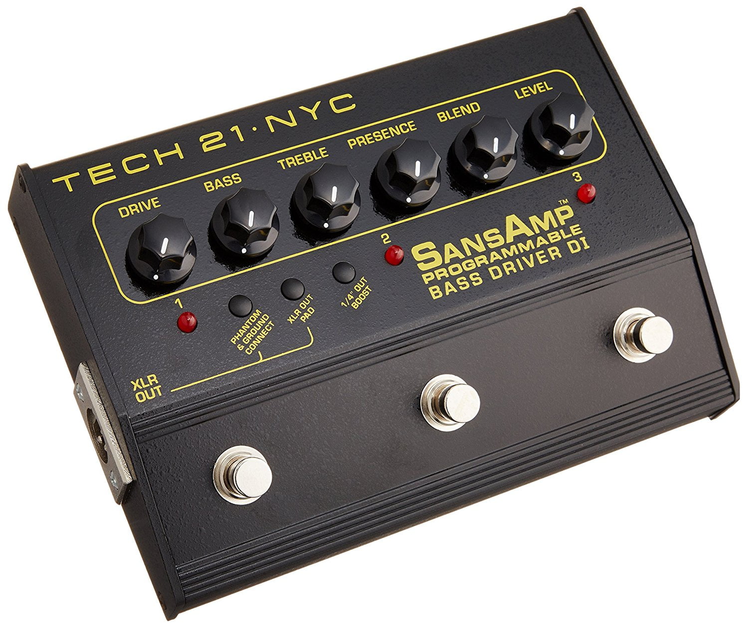SansAmp 「BASS D DI-J」 Tech 21 PBDR SansAmp Programmable Bass Driver DI - Walmart.com