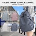 thumbnail image 4 of Backpacks for Women Men School Bag Cute Backpack for College Students Lightweight Backpacks Book Bags Waterproof Gym Backpack Simple Laptop Backpack Casual Daypack Blue-Purple, 4 of 11