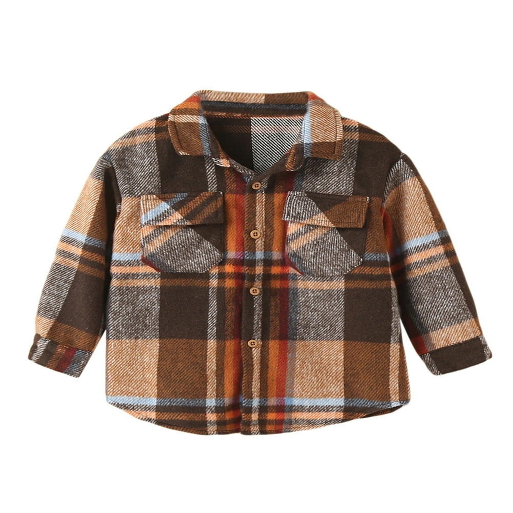 Baby girl plaid shirt online