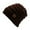 Coffee, variant on Unisex Adult Slouchy Knit Beanie Hat Outdoor Windproof Warm Ribbed Skull Cap with Leather Patch Detail Everyday Casual Apparel Winter Fashion Headwear