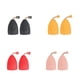 thumbnail image 3 of Speravity Bolsas para llaves de 2 uds., bolsa portátil de protección extraíble, funda protectora de gran capacidad, piezas de automóviles Automoción decorativa y accesorios Rosa, 3 of 6