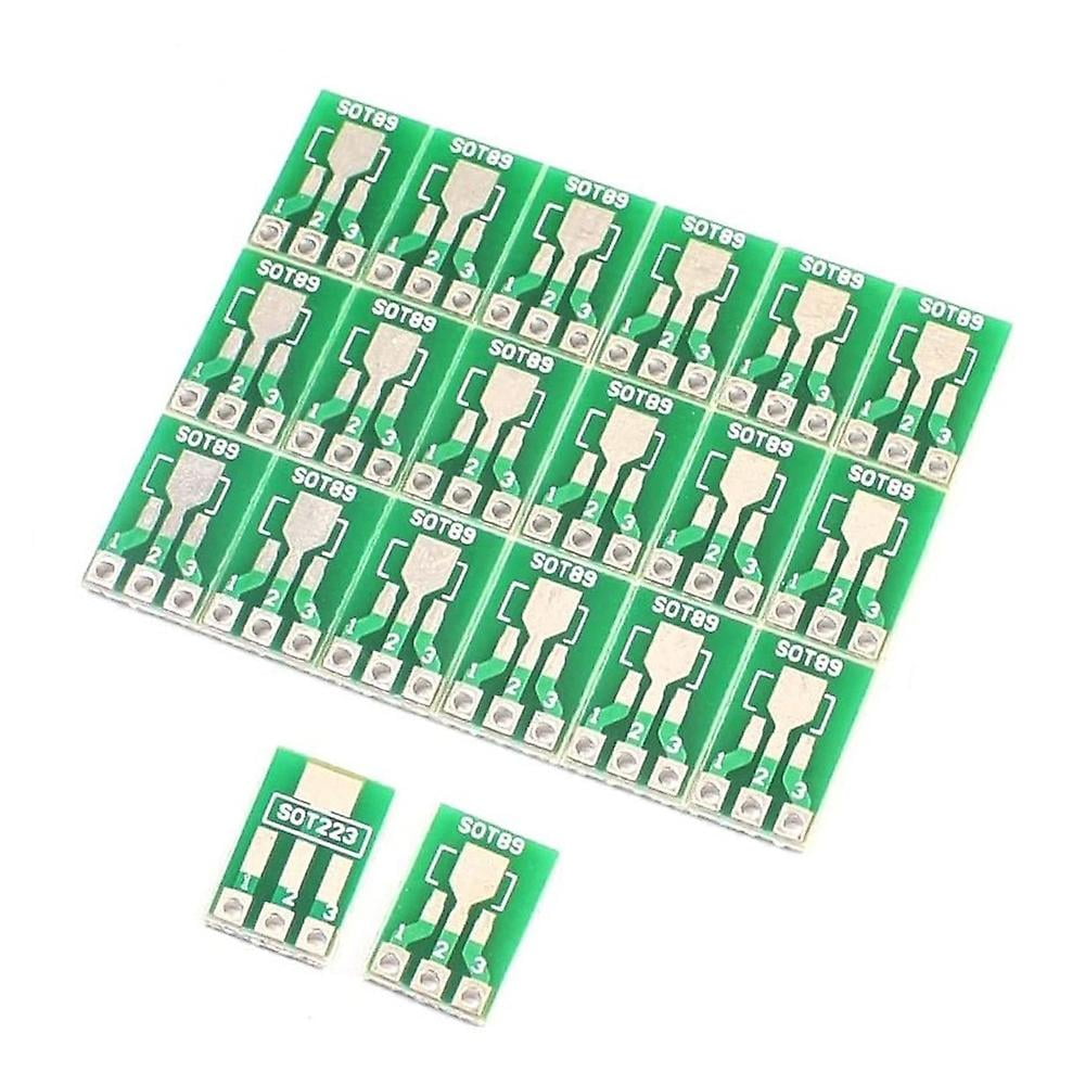 20 StüCk SOT89 SOT223 Auf DIP PCB Transfer Board Pin Adapter Konverter