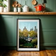 thumbnail image 6 of Vibrant Times at the Fountain - Manhattan New York Photography Black Framed Wall Art Print 20 x 30 inches, 6 of 8