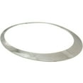thumbnail image 4 of for Mini Cooper 2007-2015 R55 R56 R57 R58 R59 ABS Chrome Silver Headlight Trim Ring 51137149905,1 x Headlight Trim Ring,Silver, 4 of 5