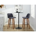 thumbnail image 2 of Toriano 30" Fixed-Height Bar Stool, Bar Chairs, Swivel Bar Stools, Bar Stools Set of 2, 2 of 6