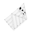 thumbnail image 2 of Transemion Transparent Acrylic Rulers 45 Degree Diamonds Ruler Craft Quilting Ruler Cutting Rulers DIY Handmade Tailor Supplies Ladder ruler 1Set, 2 of 6