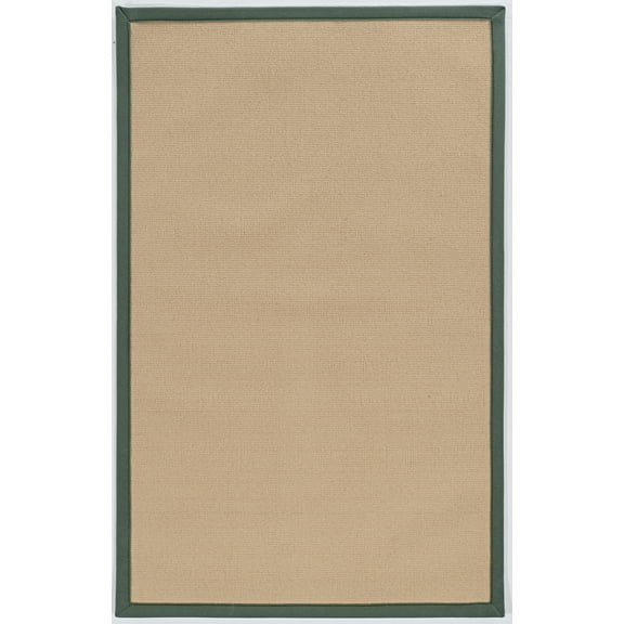 Linon Athena Sisal and Green 9'10"x13' Area Rug