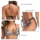 thumbnail image 5 of Traje de bikini con cuello halter,Conjunto de bikini para mujer Traje de baño de bikini de dos piezas estampado Conjunto de bikini Durabilidad mejorada, 5 of 6