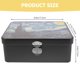 thumbnail image 5 of Caja de almacenamiento decorativa de hojalata, soporte de hojalata, contenedor de escritorio de hojalata con cerradura, 5 of 7