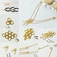 thumbnail image 3 of 1600 Pieces Bulk Split Copper Jump Rings Mixed 4-10mm Lot Earring Bracelet Connector Antique Cyan, 3 of 8