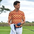 thumbnail image 3 of Vsdgher Polos Imprimé Voitures Rouges pour Hommes, Polo Extensible à Manches Courtes pour Hommes, Chemises pour Hommes-TG, 3 of 6