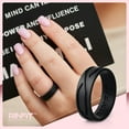 thumbnail image 3 of Rinfit Silicone Wedding Rings for Women - 4Love Collection - 5 Rings Pack, 3 of 8
