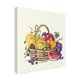 thumbnail image 2 of Trademark Fine Art 'Watermelon And Fruit Basket' Canvas Art by Barbara Mock, 2 of 3