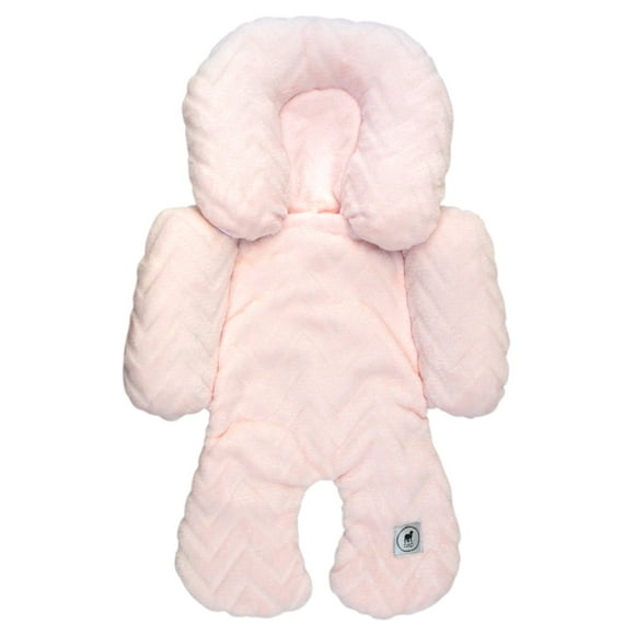 Nap Baby Cojín Posicionador ó AntiReflujo para Porta Bebé, Carreola ó Autoasiento Nap Baby Zig Zag Rosa