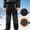 Army Green, variant on Unisex Boys Girls Fleece Lined Snow Pants Winter Soft Shell Straight Leg Pants Warm Waterproof Outdoor Hiking Ski Trousers Hot Pink 5-6 Years