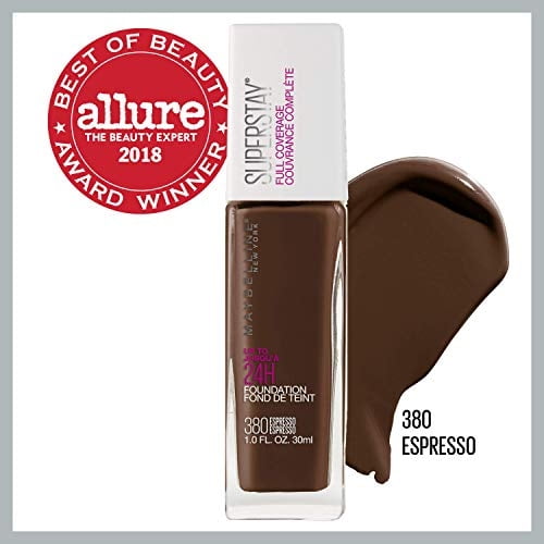 Maybelline Base Líquida con Cobertura Completa, Espresso, 28ml