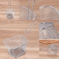 thumbnail image 3 of Mini cestas cuadradas para freír, 4 Uds., 4,1x3,3x2,6 pulgadas, cesta para freidora de acero inoxidable, filtro para alimentos fritos, patatas fritas, 3 of 5