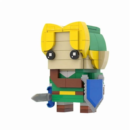 Game Wild Breath Link Bokoblined Brickheadz Anime Figures MOC Building Blocks Toys for Children Educational Gifts