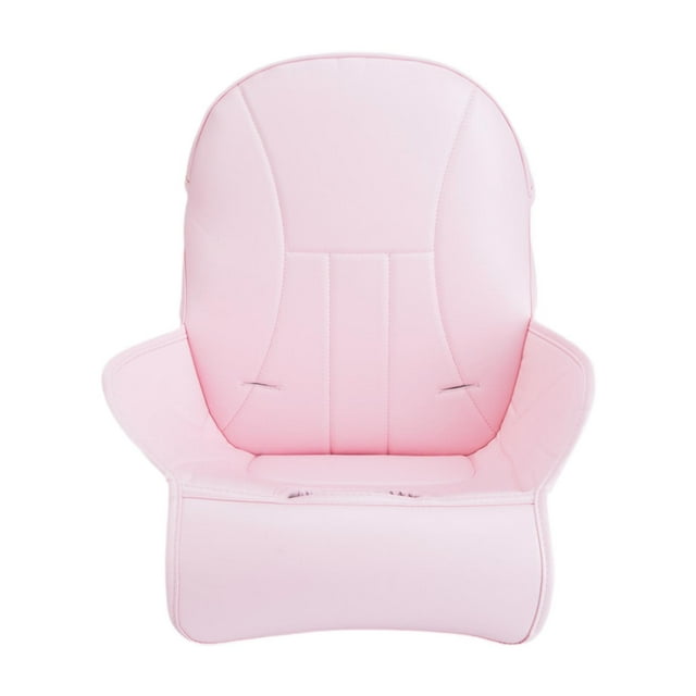 Funda para silla de comedor de bebé, cómoda funda para respaldo de silla de comedor, funda de cojín para asiento Rosa