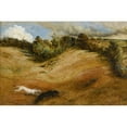 thumbnail image 2 of James Smetham 18x13 Black Ornate Wood Framed Double Matted Museum Art Print Titled - The Chase (1864), 2 of 5