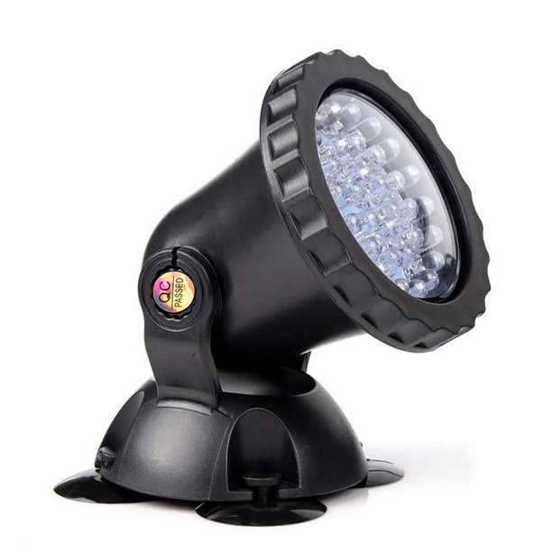 Luces de estanque Focos sumergibles Luz de paisaje que cambia de color con bombillas LED remotas Luces subacuáticas ajustables para acuario