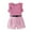 A154-Red, variant on Ccpelsie Toddler Girl Clothes Sets Little Kids Floral Sleeve Tops Shorts Cute Summer Outfits Clothing Set(White,12-18 Months)