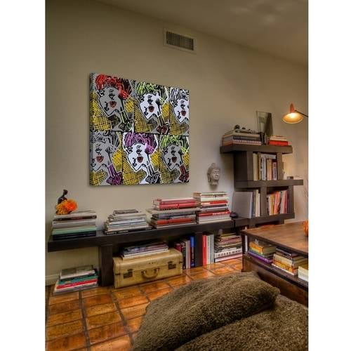 Russian Dolls Pattern II Painting Print on Wrapped Canvas