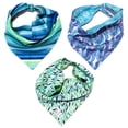 thumbnail image 2 of Bandanas para perros BFF set de 3 piezas talla grande Tropical, 2 of 5