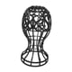 thumbnail image 2 of Soporte para cabeza de peluca, soporte para peluca corta y sombrero, portátil, multifunción, para exhibición de pelucas Negro gris, 2 of 9