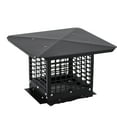 thumbnail image 1 of QinaQin Precisionauto Chimney Cap, Steel with Mesh Cover, Suitable for Terracotta Flues, Adjustable Bottom To Prevent Animals and Debris From Entering, 1 of 7
