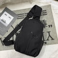 thumbnail image 1 of Up to 65% off Waterproof Strap Bag Crossbody Backpack Men Ladies Strap Backpack Hiking Backpack Multipurpose Messenger Chest Bag Organizers and Storage, 1 of 9