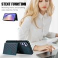 thumbnail image 4 of K-Lion Crossbody Wallet Case for Samsung Galaxy A54 5G with Card Holder, Shockproof Purse Cover with Removable Crossbody Strap Compatible with Samsung Galaxy A54 5G,Green, 4 of 7