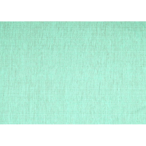 Ahgly Company Machine Washable Indoor Rectangle Abstract Turquoise Blue Contemporary Area Rugs, 3' x 5'