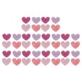 thumbnail image 3 of Parches de diamantes de imitación ANGGREK en forma de corazón 40 Piezas para Planchar, 3 of 7