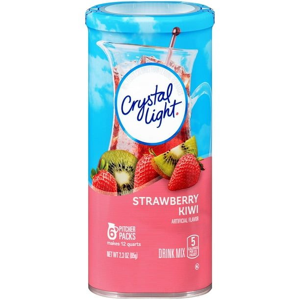 Crystal Light Strawberry Kiwi Drink Mix (72 Pitcher Packets, 12