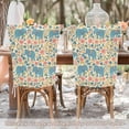 thumbnail image 5 of Decorative Chair Back Cover One Size x2 Chair Cover Dining Chair Slipcovers Chair Back Decoration Festival Chair Decoration Cute Blue Cartoon Elephant, 5 of 6