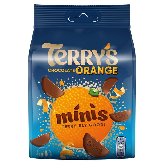 Terry's Chocolate Orange Minis 95g, Imported from Britain