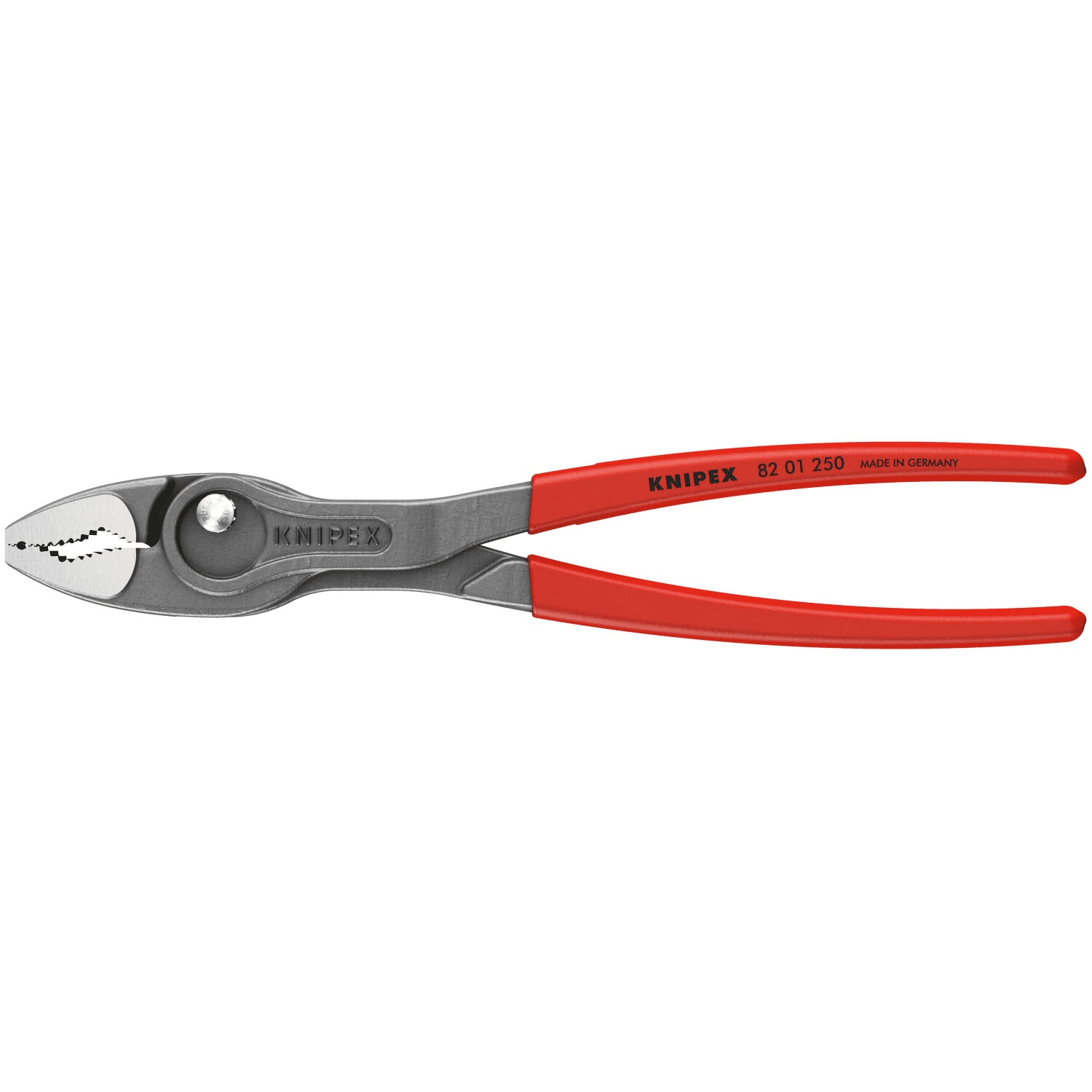 Knipex 00 19 61 V01 TwinGrip Plastic Dipped Pliers Set and Tool Roll, 6"