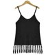 thumbnail image 4 of Chaleco Mujeres Casual Cami Hollow Out Crochet Beach Tank Top Cover Traje de baño Bikinis de playa Cgtredaw Negro T XL para Mujer, 4 of 8