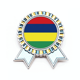 thumbnail image 1 of Mauricio bandera nacional África país Insignia broche Medalla ganadora, 1 of 3