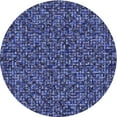 thumbnail image 1 of Ahgly Company Machine Washable Indoor Round Transitional Blue Area Rugs, 5' Round, 1 of 7